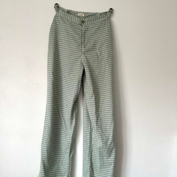 John Galt Gingham Valentina Pants - Picture 2 of 3